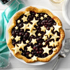Blueberry Pie II (makes one, Double-Crust Pie)