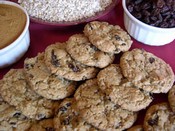 Oatmeal Raisin Wheat Cookies